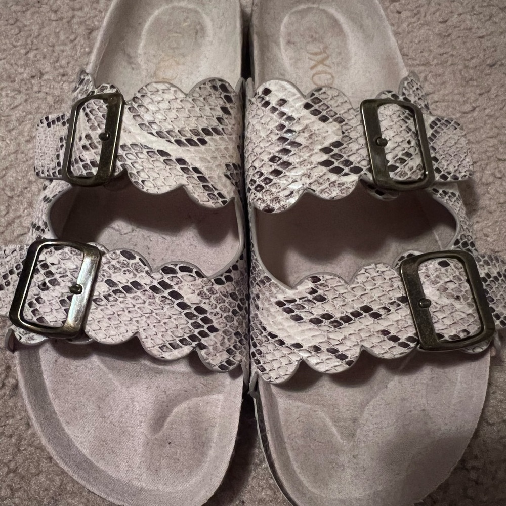 Slip on sandals